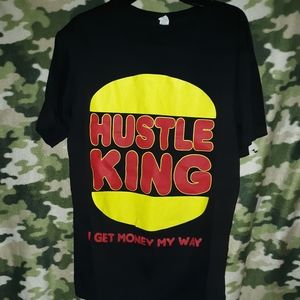 Burger king themed novelty T-shirt  Size m